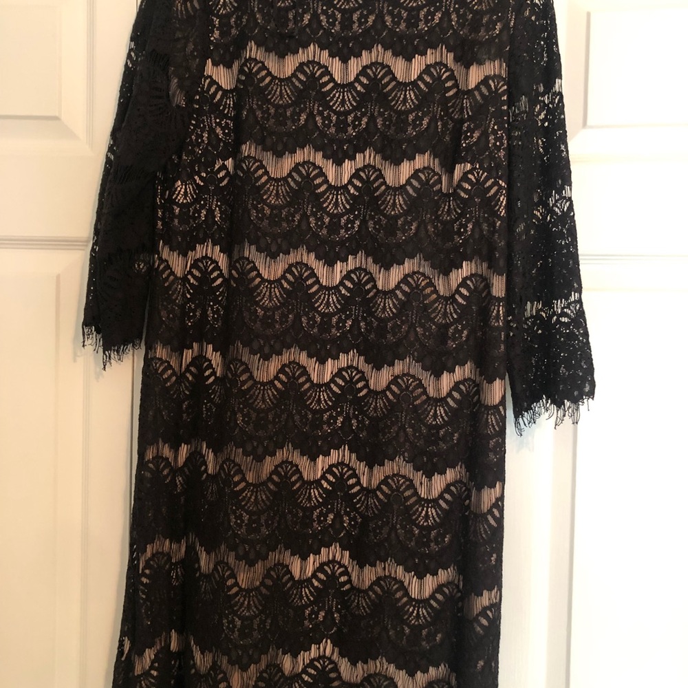 Black cocktail dress